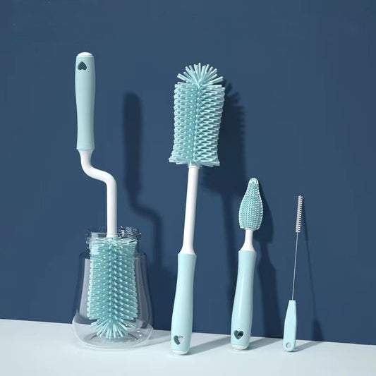 Silicone Cleaning Brushes Set